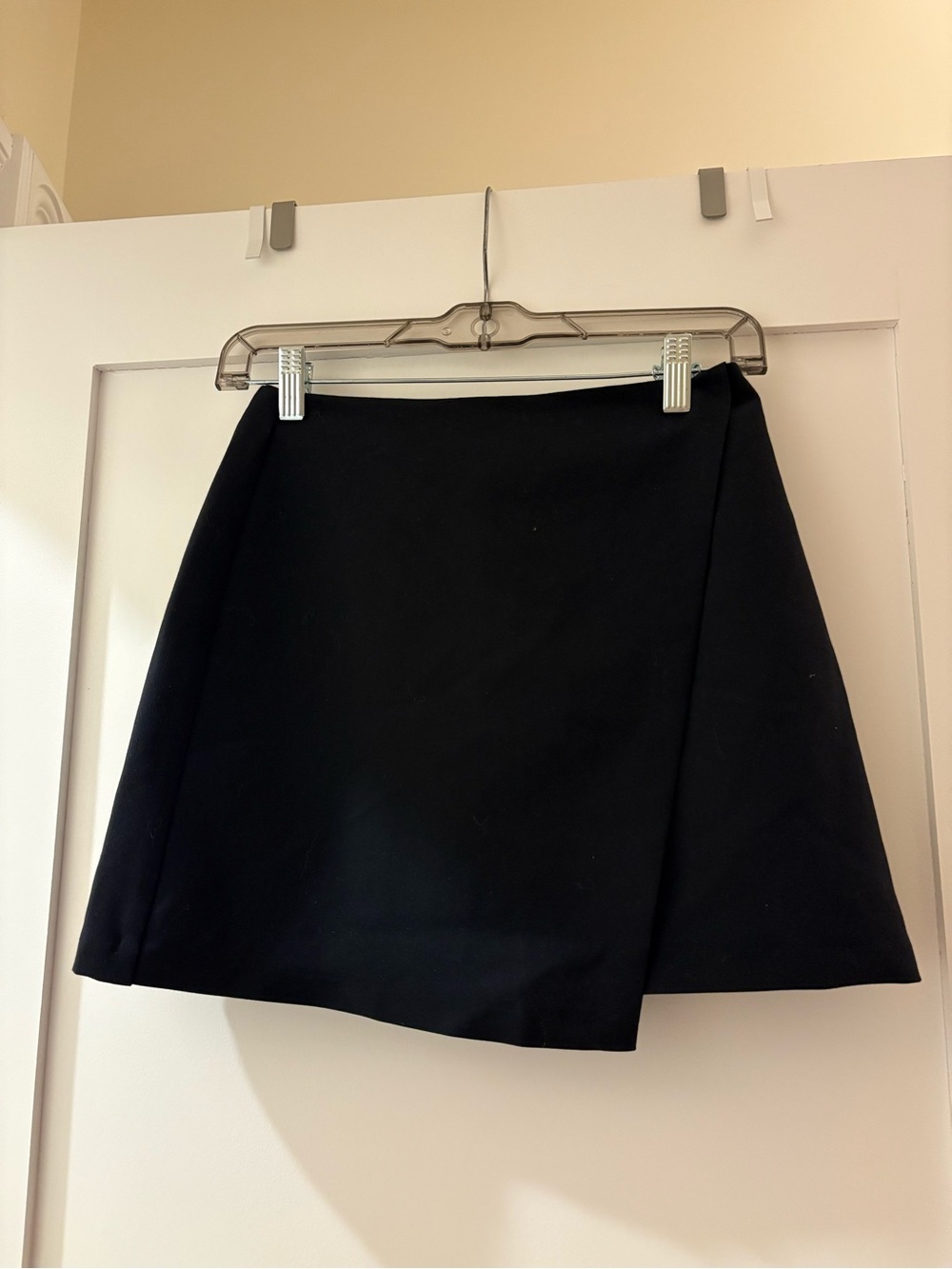 Abercrombie & Fitch Black Mini Wrap Skirt